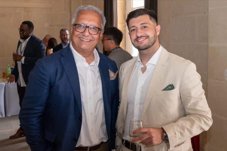 Ceo Rodrick Cutajar and Legal and Operations Manager Dr. Aidan Cutajar