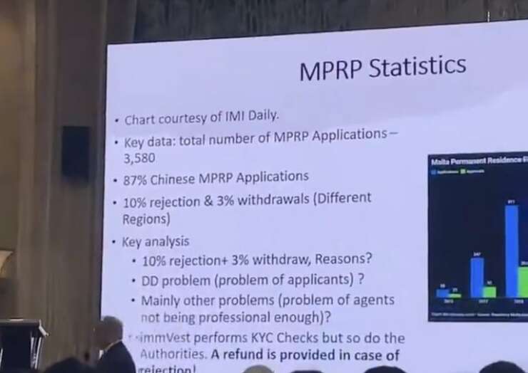 Discussing business and employment opportunities in Malta