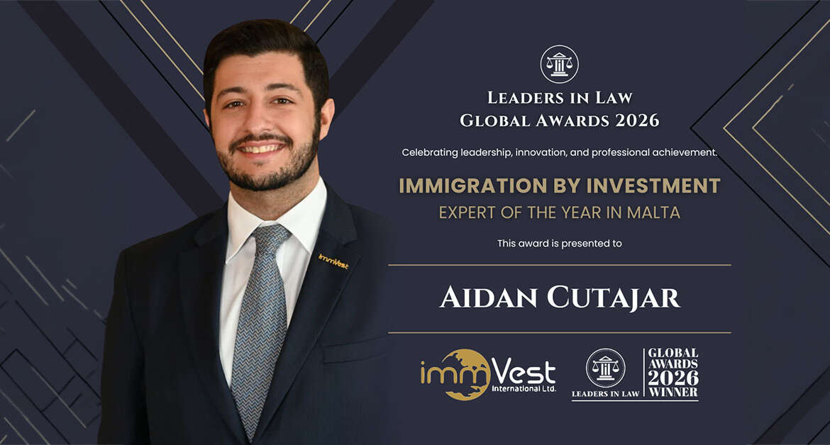 Dr. Aidan Cutajar Recognised in Leaders in Law – Global Awards 2026