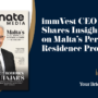 immVest CEO Shares Insights on Malta’s Permanent Residence Programme