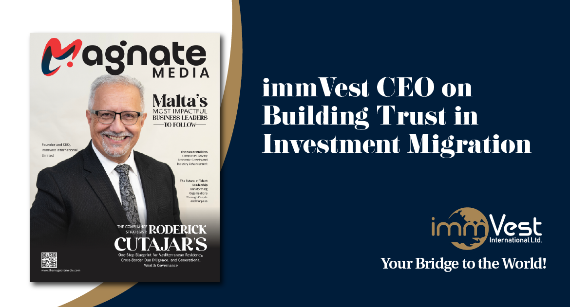 immVest CEO on Building Trust in Investment Migration
