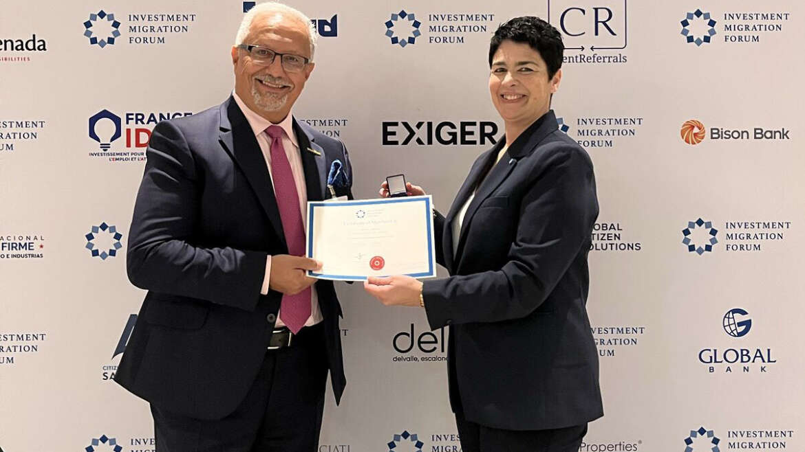 immVest CEO Roderick Cutajar recognised as a Fellow Member of the Investment Migration Council.
