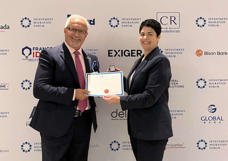 immVest CEO Roderick Cutajar recognised as a Fellow Member of the Investment Migration Council.