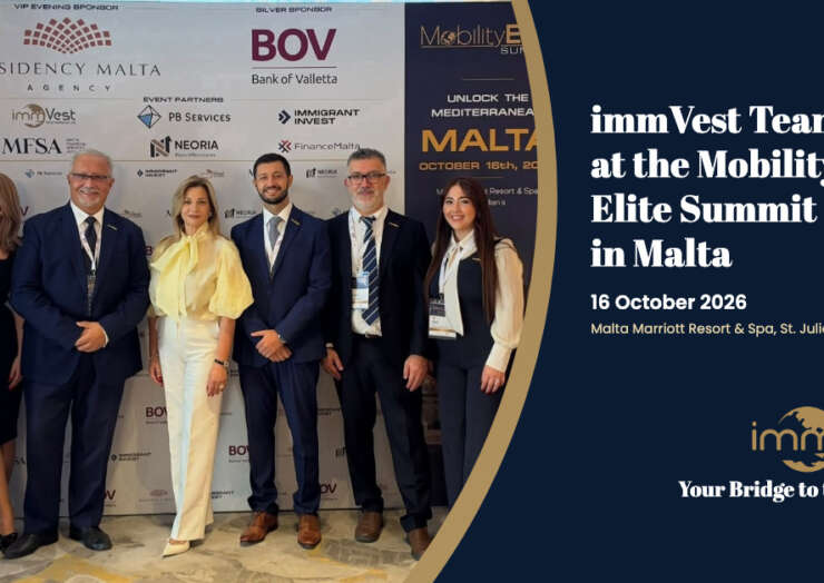 immVest International at the Mobility Elite Summit 2026 in Malta